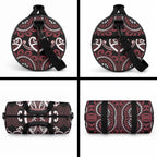 Aotearoa Te Arawa Duffle Bag Maori Tribal Pattern