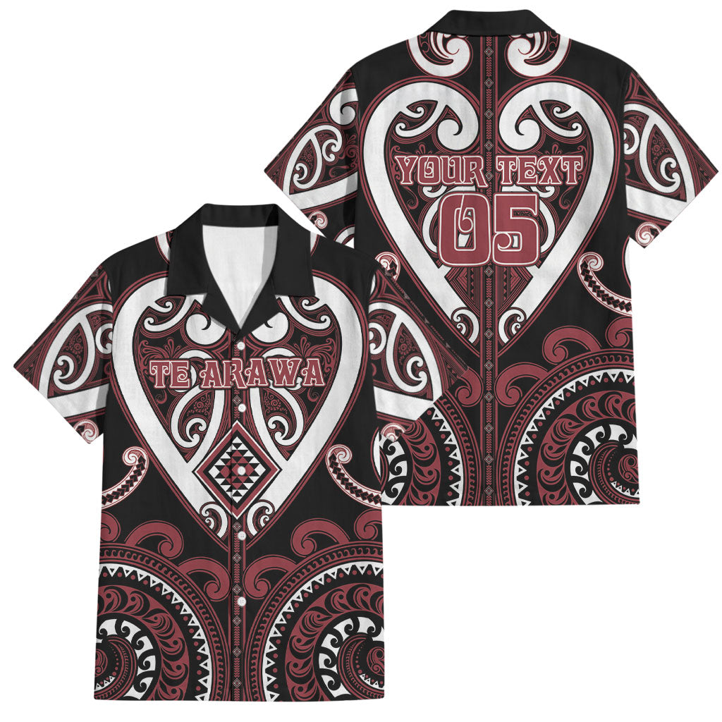 Custom Aotearoa Te Arawa Family Matching Long Sleeve Bodycon Dress and Hawaiian Shirt Maori Tribal Pattern