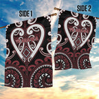 Aotearoa Te Arawa Garden Flag Maori Tribal Pattern
