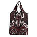 Aotearoa Te Arawa Grocery Bag Maori Tribal Pattern