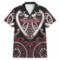 Custom Aotearoa Te Arawa Hawaiian Shirt Maori Tribal Pattern