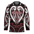 Custom Aotearoa Te Arawa Hockey Jersey Maori Tribal Pattern