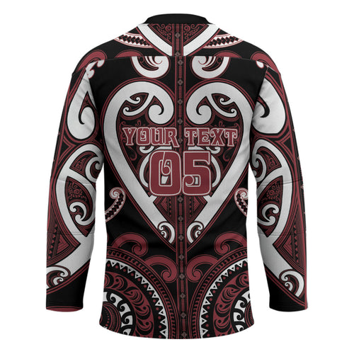 Custom Aotearoa Te Arawa Hockey Jersey Maori Tribal Pattern