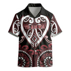 Custom Aotearoa Te Arawa Kid Hawaiian Shirt Maori Tribal Pattern