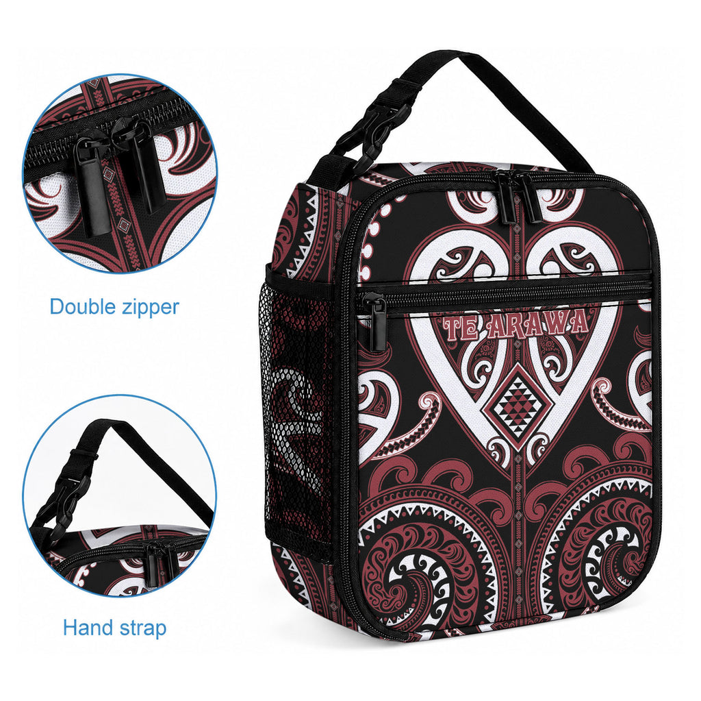 Aotearoa Te Arawa Lunch Bag Maori Tribal Pattern
