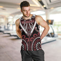Custom Aotearoa Te Arawa Men Tank Top Maori Tribal Pattern