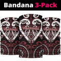 Aotearoa Te Arawa Neck Gaiter Maori Tribal Pattern