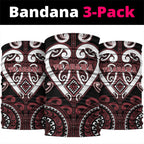 Aotearoa Te Arawa Neck Gaiter Maori Tribal Pattern