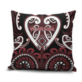 Aotearoa Te Arawa Pillow Cover Maori Tribal Pattern