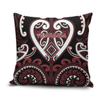 Aotearoa Te Arawa Pillow Cover Maori Tribal Pattern