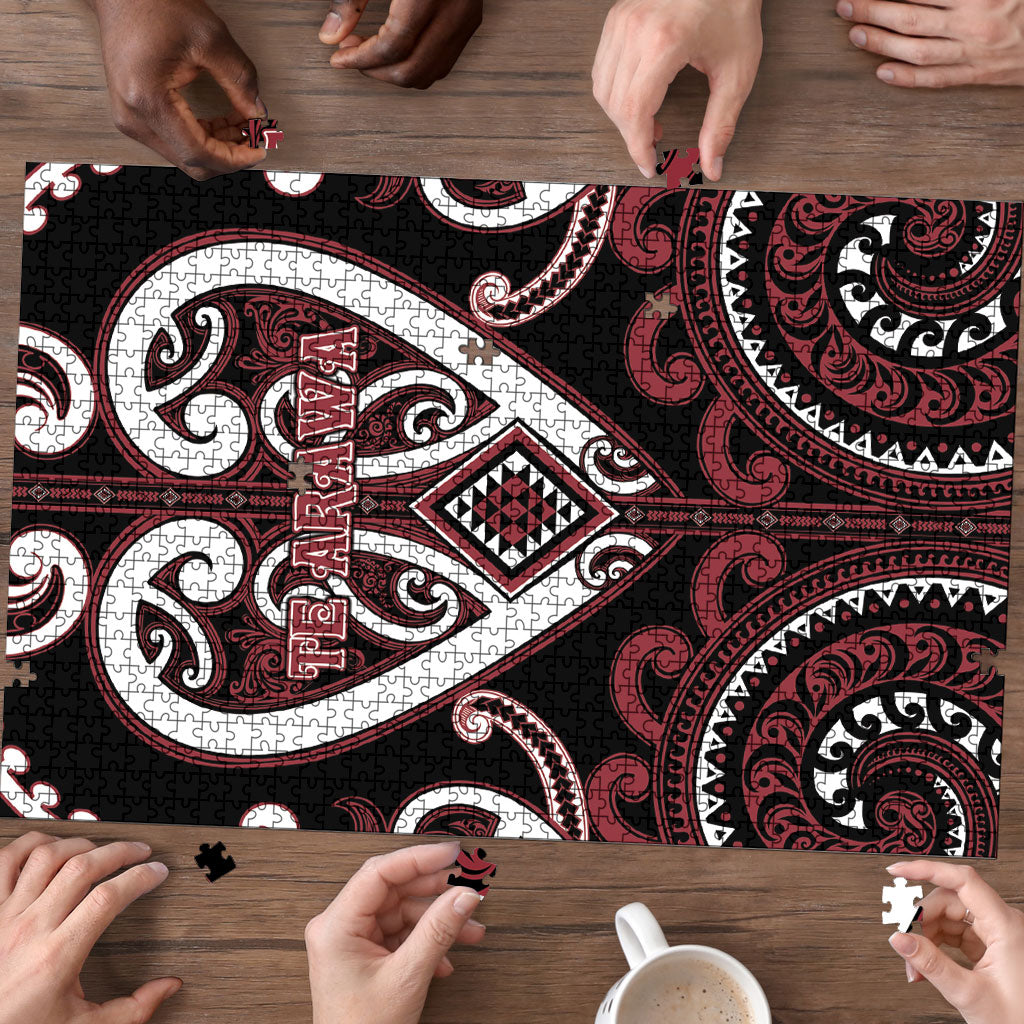 Aotearoa Te Arawa Puzzle Maori Tribal Pattern
