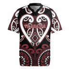 Custom Aotearoa Te Arawa Rugby Jersey Maori Tribal Pattern