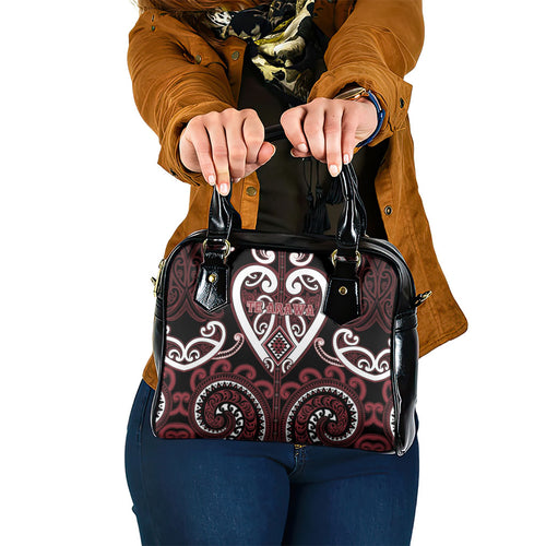 Aotearoa Te Arawa Shoulder Handbag Maori Tribal Pattern