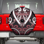 Aotearoa Te Arawa Spare Tire Cover Maori Tribal Pattern