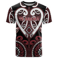 Custom Aotearoa Te Arawa T Shirt Maori Tribal Pattern