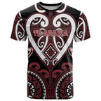 Custom Aotearoa Te Arawa T Shirt Maori Tribal Pattern