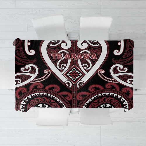Aotearoa Te Arawa Tablecloth Maori Tribal Pattern