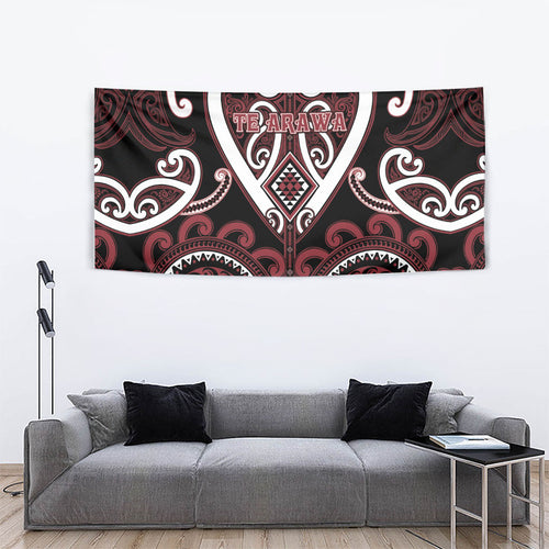 Aotearoa Te Arawa Tapestry Maori Tribal Pattern