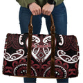 Aotearoa Te Arawa Travel Bag Maori Tribal Pattern