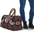 Aotearoa Te Arawa Travel Bag Maori Tribal Pattern
