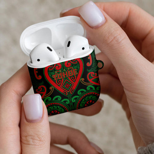 Aotearoa Ngai Tuhoe AirPods Case Maori Tribal Pattern
