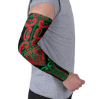 Custom Aotearoa Ngai Tuhoe Arm Sleeves Maori Tribal Pattern