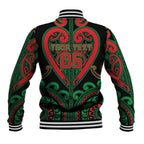 Custom Aotearoa Ngai Tuhoe Baseball Jacket Maori Tribal Pattern