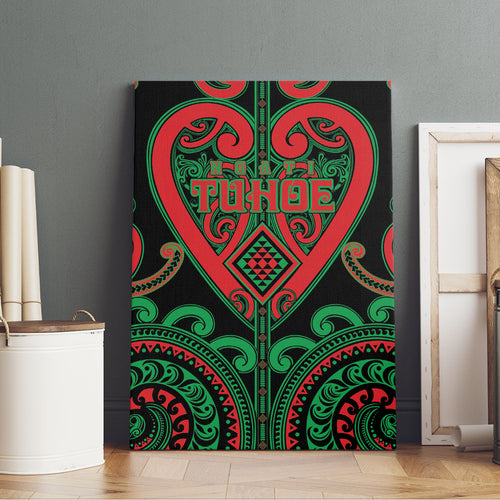 Aotearoa Ngai Tuhoe Canvas Wall Art Maori Tribal Pattern