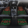 Custom Aotearoa Ngai Tuhoe Car Mats Maori Tribal Pattern