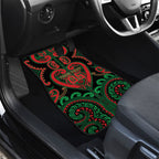 Custom Aotearoa Ngai Tuhoe Car Mats Maori Tribal Pattern