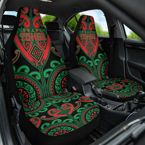 Aotearoa Ngai Tuhoe Car Seat Cover Maori Tribal Pattern