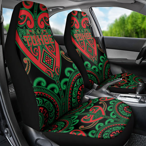 Aotearoa Ngai Tuhoe Car Seat Cover Maori Tribal Pattern
