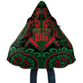 Custom Aotearoa Ngai Tuhoe Cloak Maori Tribal Pattern