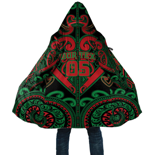 Custom Aotearoa Ngai Tuhoe Cloak Maori Tribal Pattern