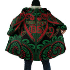 Custom Aotearoa Ngai Tuhoe Cloak Maori Tribal Pattern