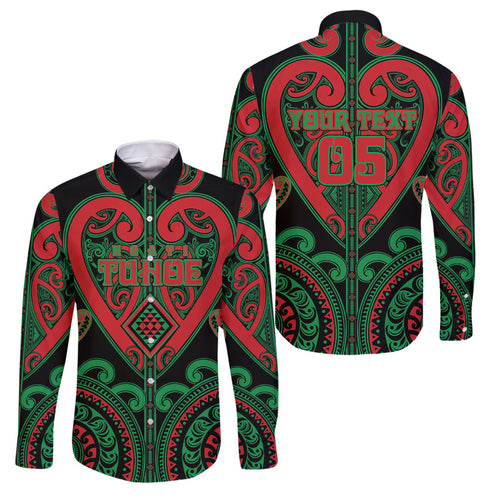 Custom Aotearoa Ngai Tuhoe Family Matching Short Sleeve Bodycon Dress and Hawaiian Shirt Maori Tribal Pattern