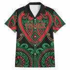 Custom Aotearoa Ngai Tuhoe Hawaiian Shirt Maori Tribal Pattern