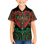 Custom Aotearoa Ngai Tuhoe Hawaiian Shirt Maori Tribal Pattern