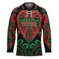 Custom Aotearoa Ngai Tuhoe Hockey Jersey Maori Tribal Pattern