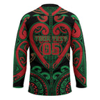 Custom Aotearoa Ngai Tuhoe Hockey Jersey Maori Tribal Pattern