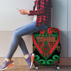Aotearoa Ngai Tuhoe Luggage Cover Maori Tribal Pattern