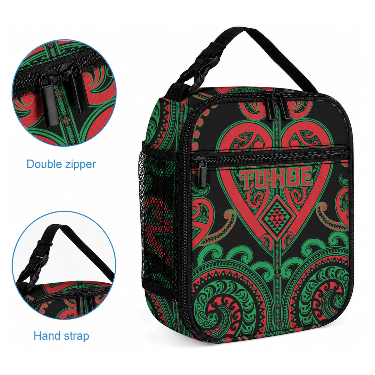 Aotearoa Ngai Tuhoe Lunch Bag Maori Tribal Pattern