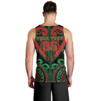 Custom Aotearoa Ngai Tuhoe Men Tank Top Maori Tribal Pattern