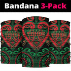 Aotearoa Ngai Tuhoe Neck Gaiter Maori Tribal Pattern