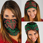 Aotearoa Ngai Tuhoe Neck Gaiter Maori Tribal Pattern