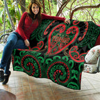 Aotearoa Ngai Tuhoe Quilt Maori Tribal Pattern