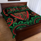 Aotearoa Ngai Tuhoe Quilt Bed Set Maori Tribal Pattern