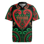 Custom Aotearoa Ngai Tuhoe Rugby Jersey Maori Tribal Pattern