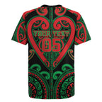 Custom Aotearoa Ngai Tuhoe Rugby Jersey Maori Tribal Pattern