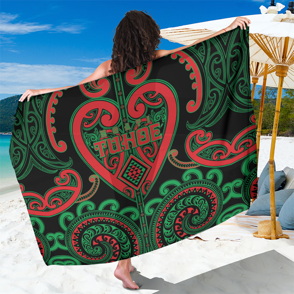 Aotearoa Ngai Tuhoe Sarong Maori Tribal Pattern